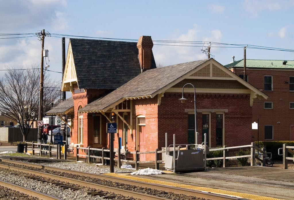 Historic Gaithersburg train station