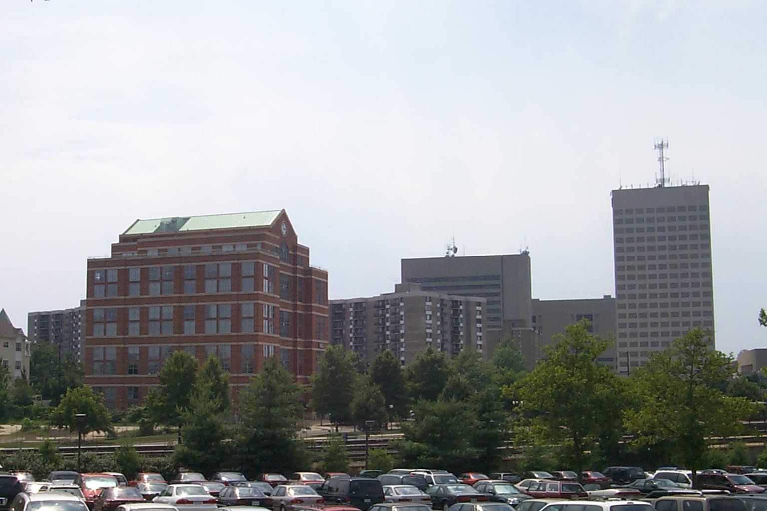 Downtown Rockville skyline