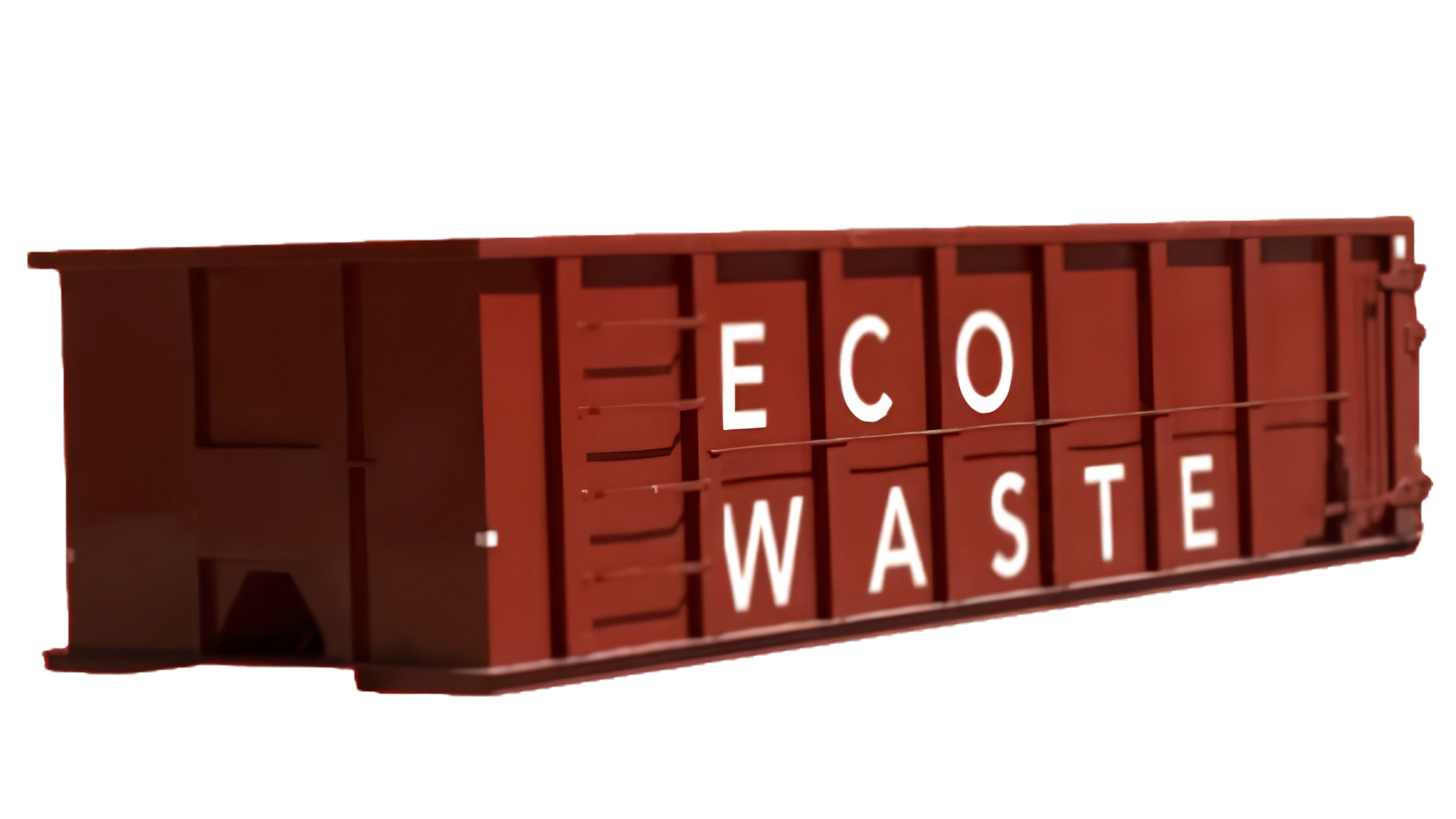 Eco-Waste 15-yard roll-off dumpster